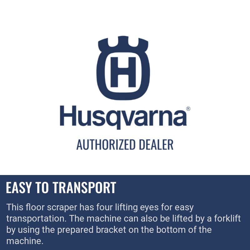 Husqvarna BMS 220ADB Easy to transport