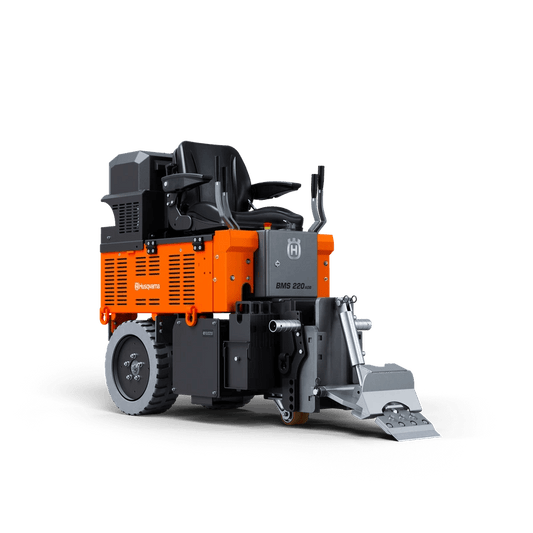 Husqvarna BMS 220ADB Floor Scraper - Efficient and powerful tool for floor removal.