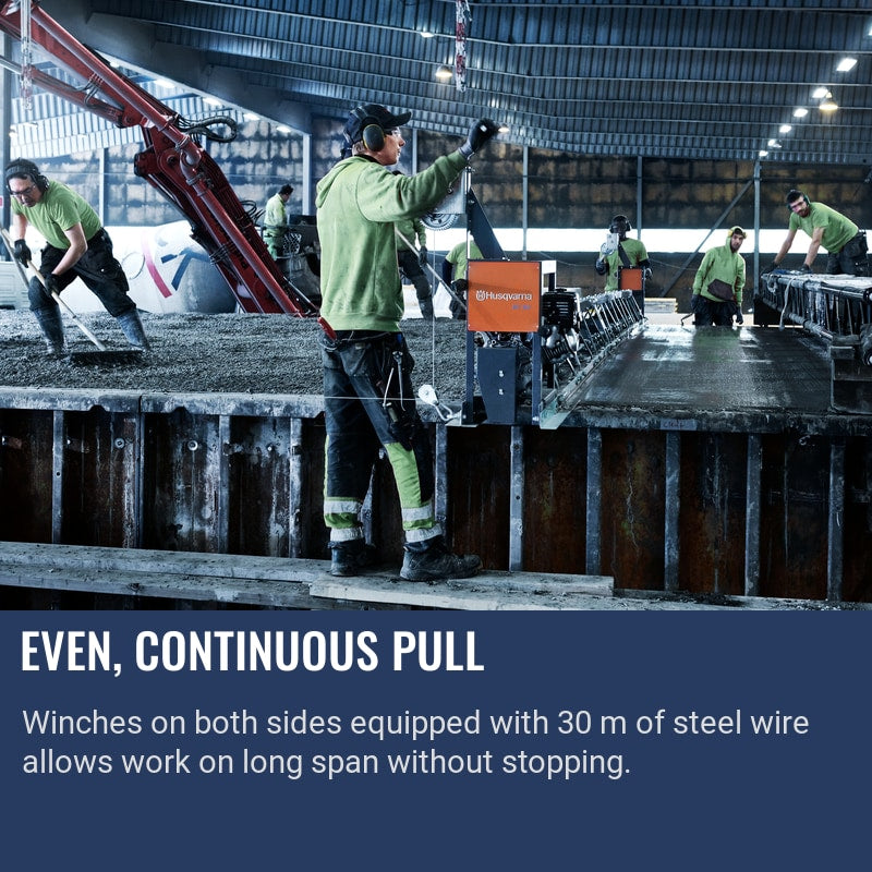 Husqvarna BT 90 Petrol Even, continuous pull