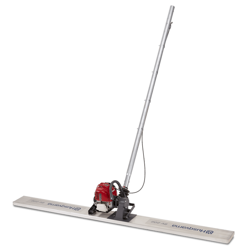 Husqvarna BV 20 G walk-behind screed for smooth concrete finishing.