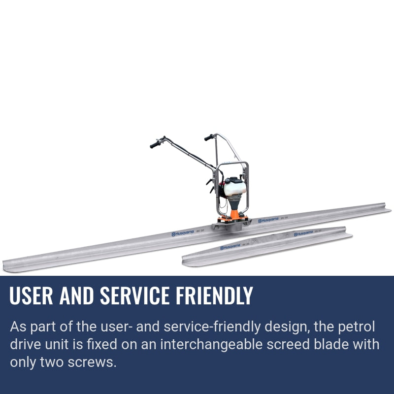 Husqvarna BV 30 User and service friendly