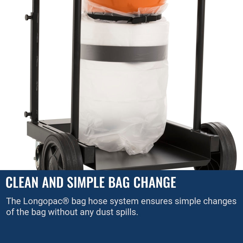 Husqvarna C 3000 Clean and simple bag change