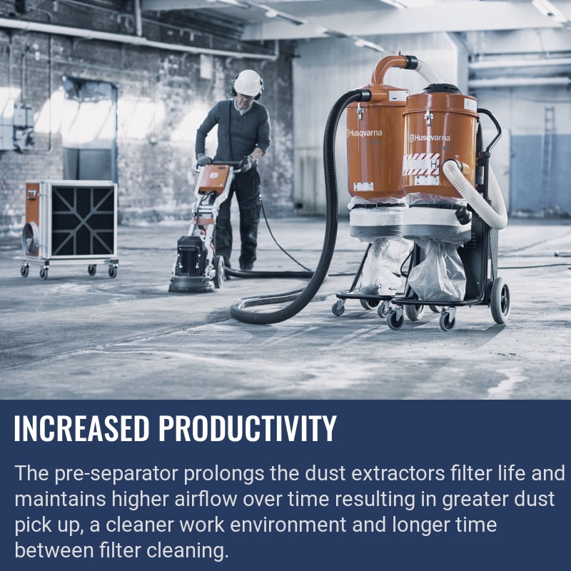 Husqvarna C 3000 Increased productivity