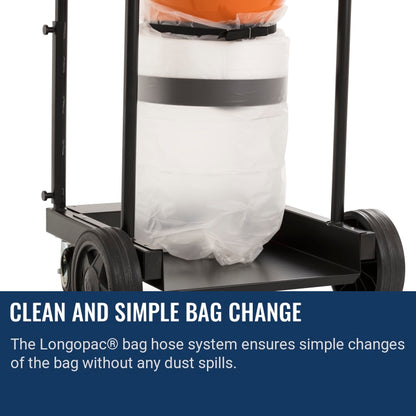 Husqvarna C 5500 Clean and simple bag change