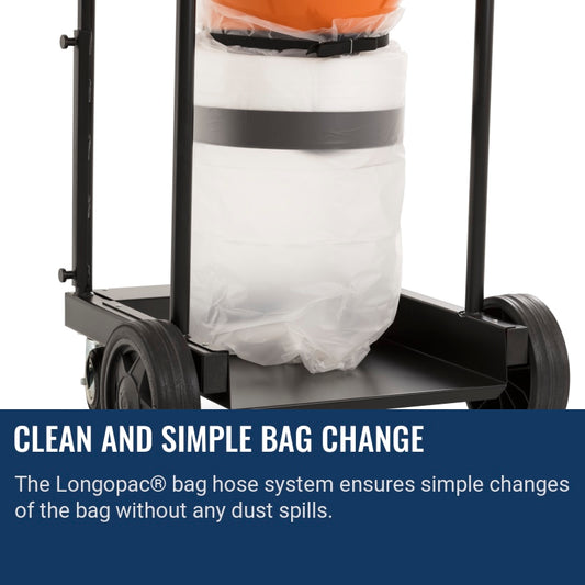 Husqvarna C 5500 Clean and simple bag change
