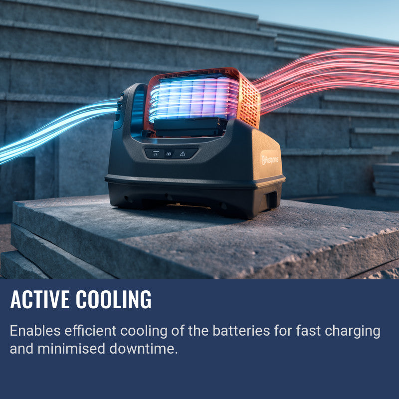 Husqvarna C900X PACE Active cooling