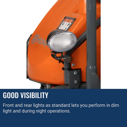 Husqvarna CRT 36 Good visibility