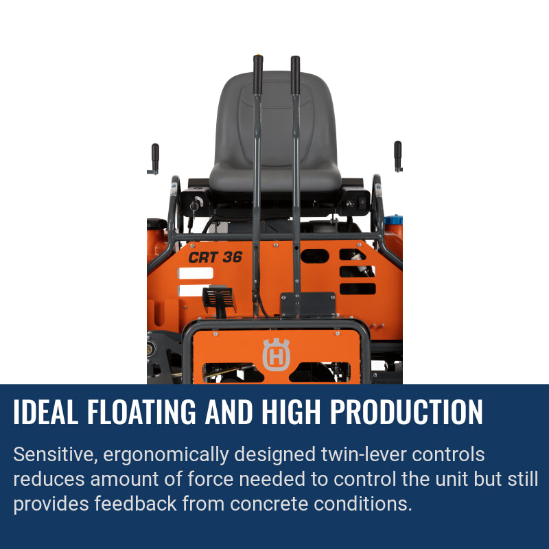 Husqvarna CRT 36 Ideal floating and high production