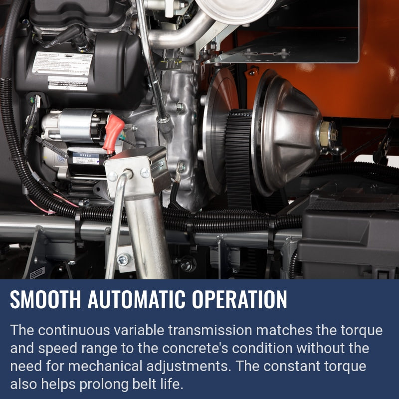 Husqvarna CRT 36 Smooth automatic operation