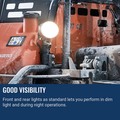 Husqvarna CRT 48 I Good visibility