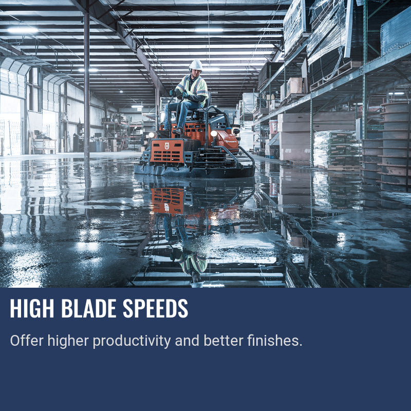 Husqvarna CRT 48 I High blade speeds