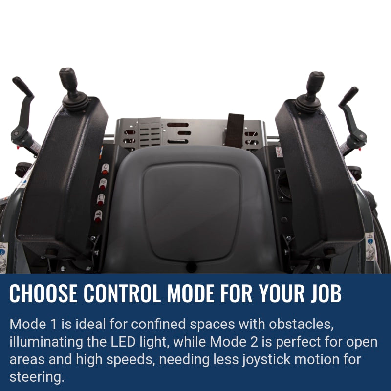 Husqvarna CRT 48 PS I Choose control mode for your job