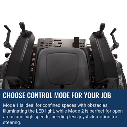 Husqvarna CRT 48 PS I Choose control mode for your job