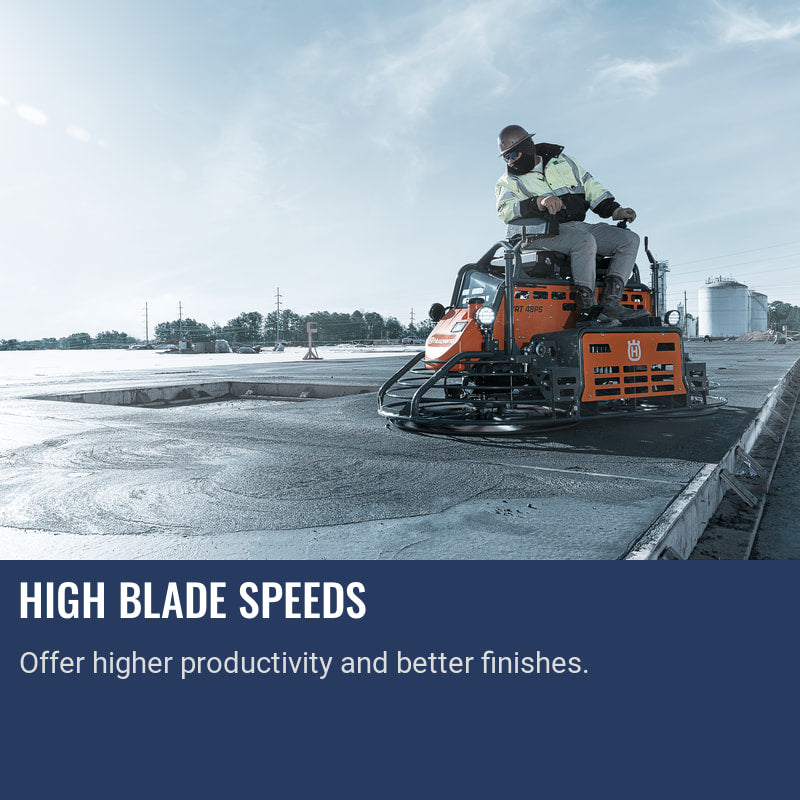 Husqvarna CRT 48 PS I High blade speeds