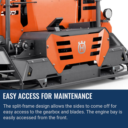 Husqvarna CRT 48 PS Petrol/LPG Easy access for maintenance
