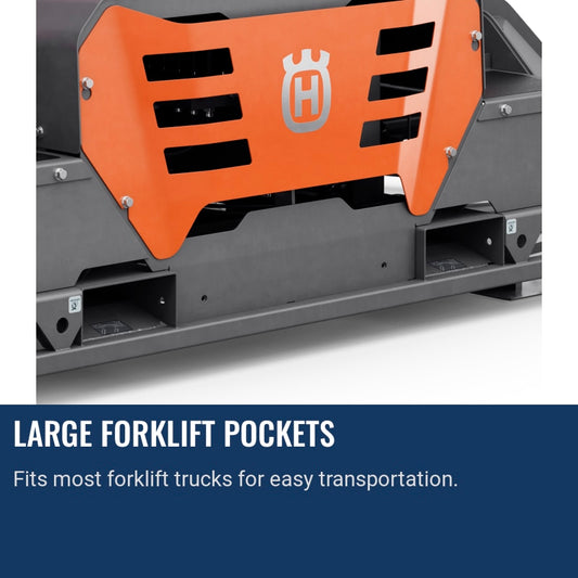 Husqvarna CRT 48 PS Petrol/LPG Large forklift pockets