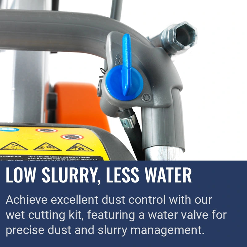 Husqvarna K 770, Low Slurry, Less Water