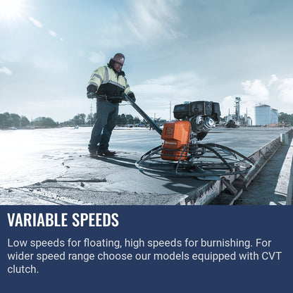 Husqvarna CT 48 I Variable speeds