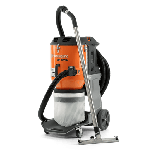 Husqvarna DE 120 H Dust Extractor - Powerful dust removal for clean workspaces.