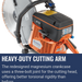 Husqvarna K 770, Heavy-duty cutting arm