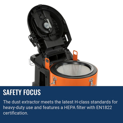 Husqvarna DE 120 H PACE Safety focus