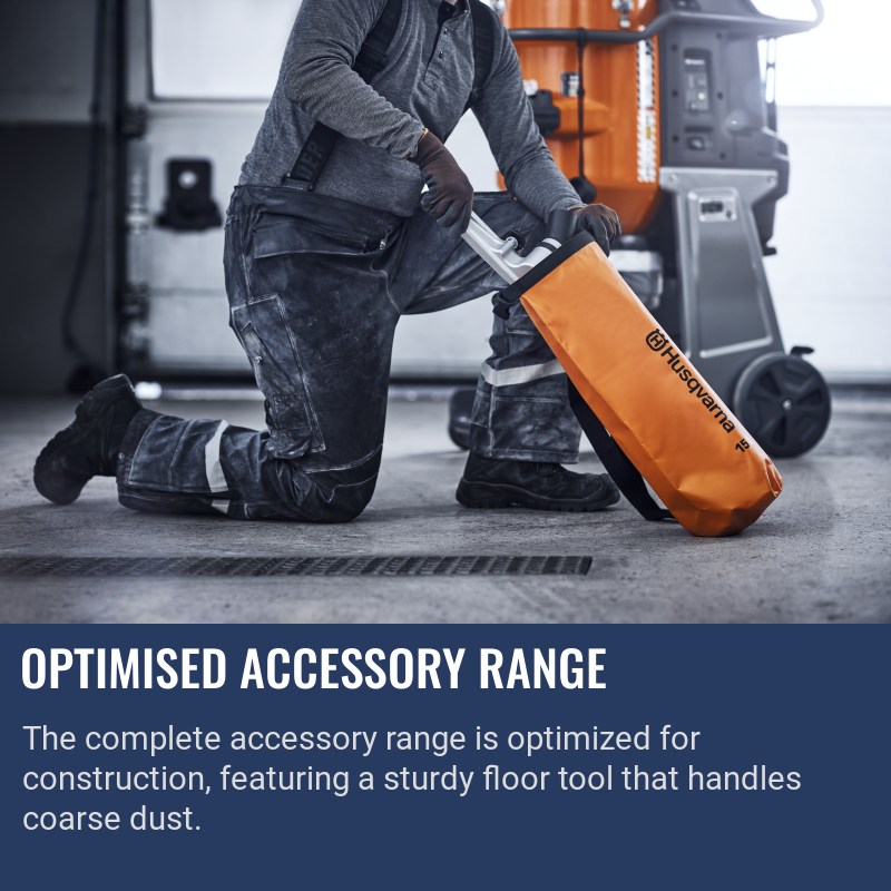 Husqvarna DE 130 H Optimised accessory range