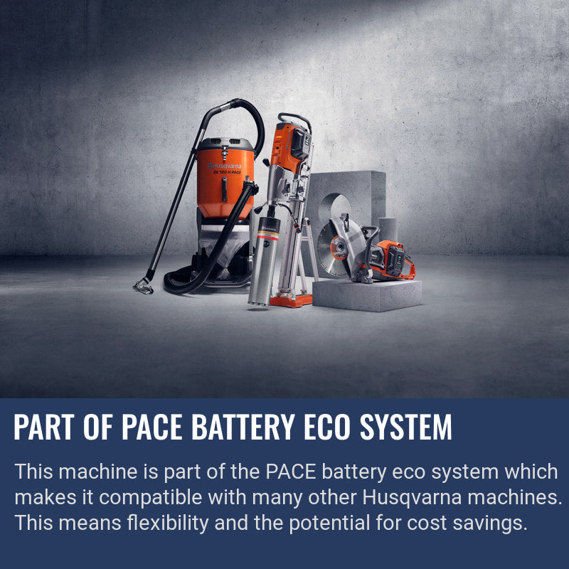 Husqvarna DM 1 PACE Part of PACE battery eco system