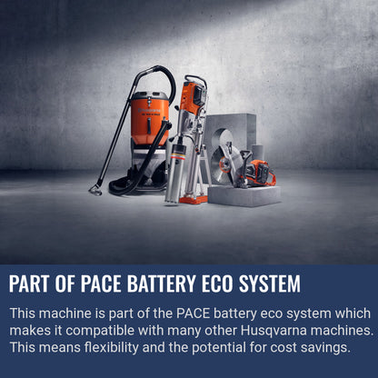 Husqvarna DM 1 PACE Part of PACE battery eco system