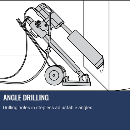 Husqvarna DM 200 Angle drilling
