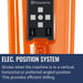 Husqvarna DM 220, Elec. position system