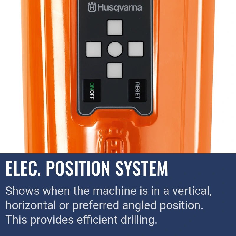 Husqvarna DM 220, Elec. position system