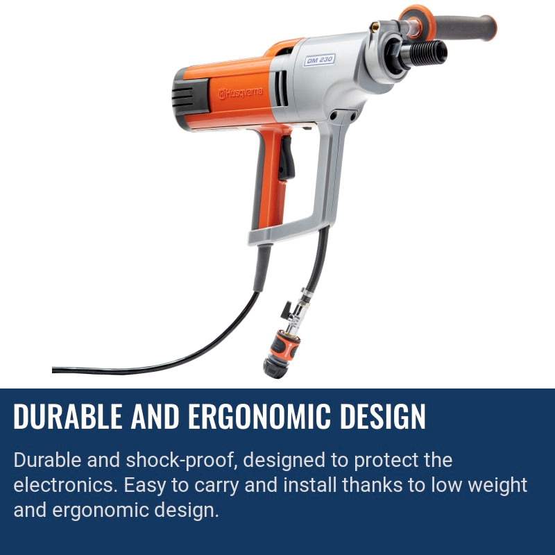 Husqvarna DM 230 Durable and ergonomic design