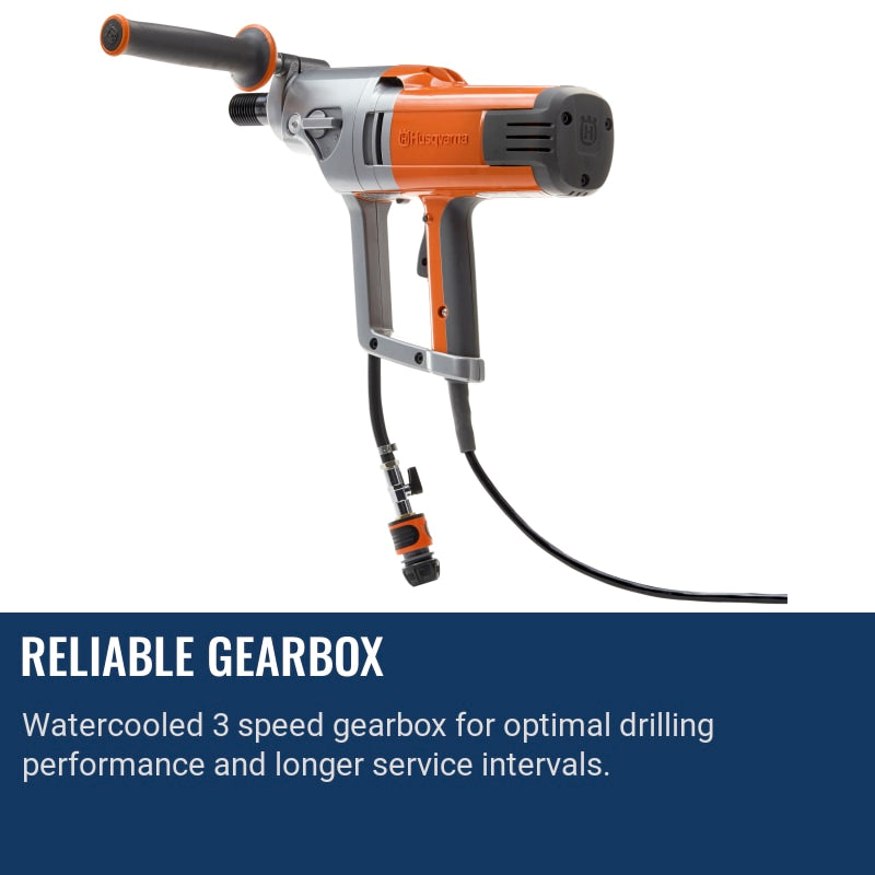 Husqvarna DM 230 Reliable gearbox