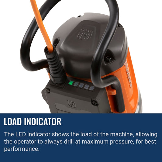 Husqvarna DM 400 Load indicator