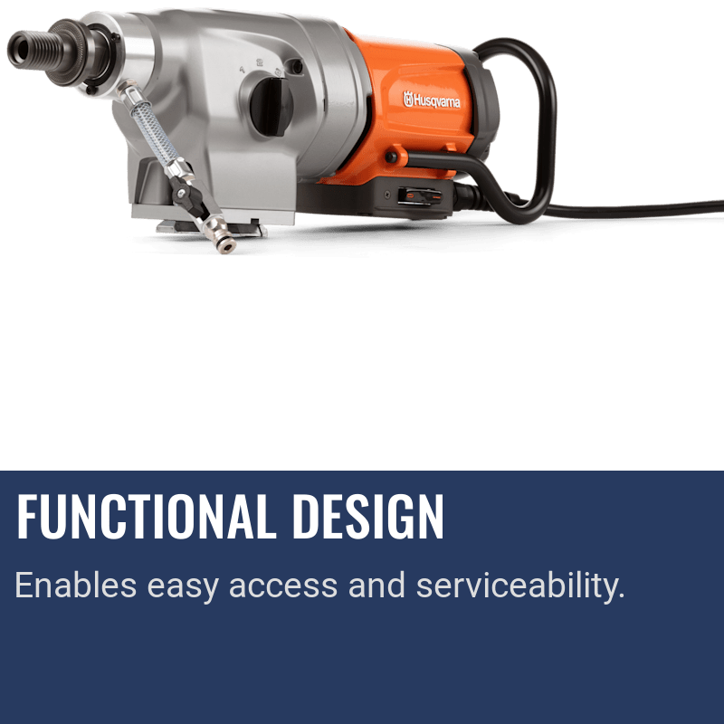 Husqvarna DM 430, Functional design