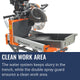 Husqvarna MS 360G, Clean work area