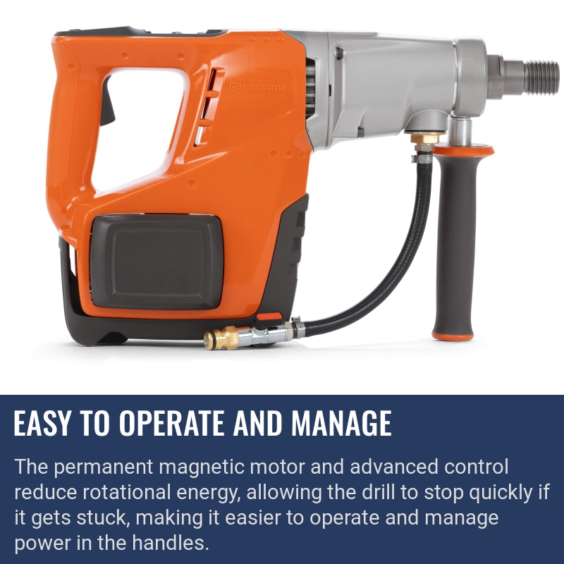 Husqvarna DM 540i Easy to operate and manage