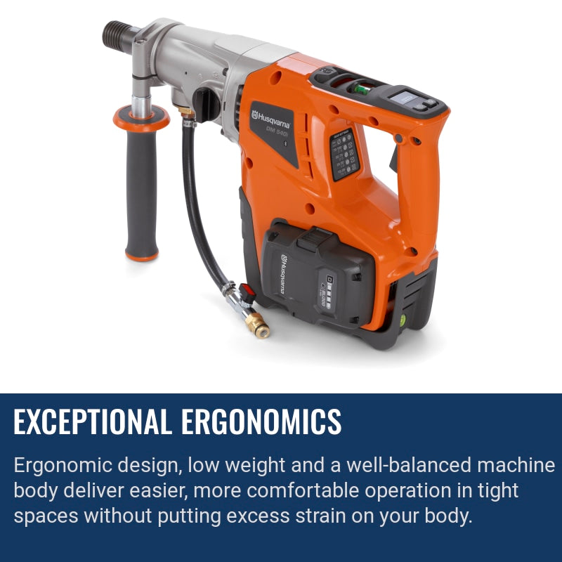 Husqvarna DM 540i Exceptional ergonomics
