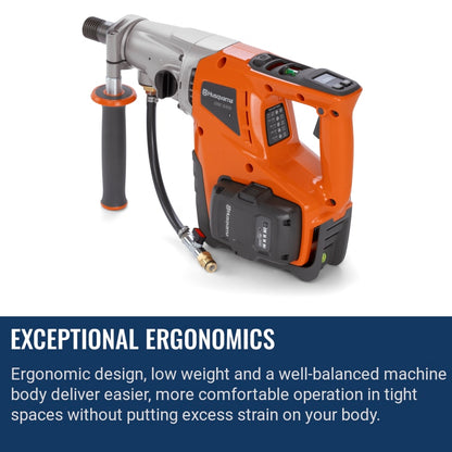 Husqvarna DM 540i Exceptional ergonomics