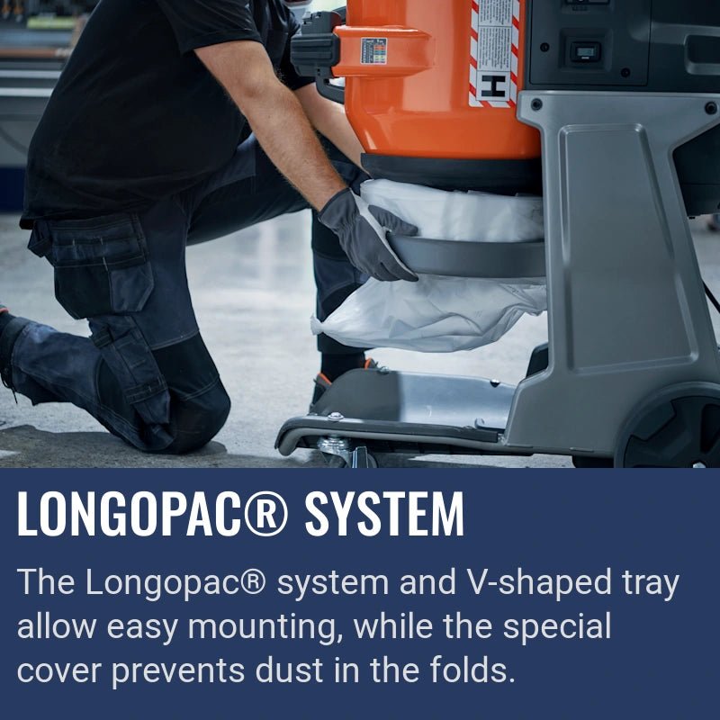 Husqvarna DE 130 H, Longopac® system