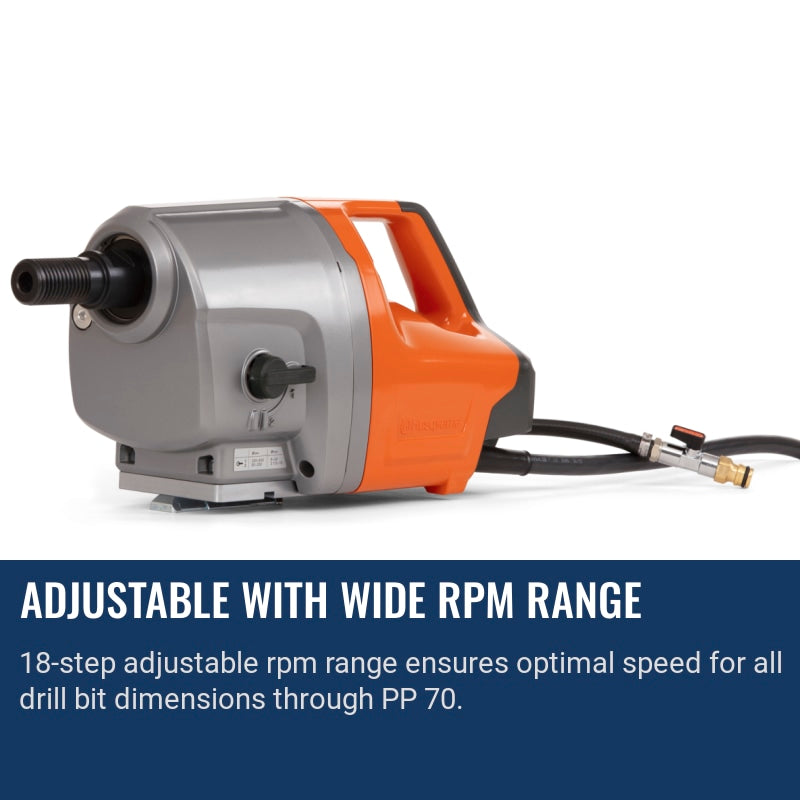 Husqvarna DM 700 Adjustable with wide rpm range