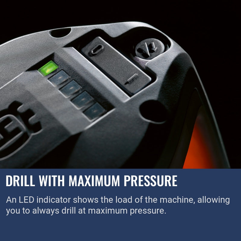 Husqvarna DM 700 Drill with maximum pressure