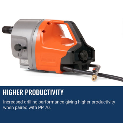 Husqvarna DM 700 Higher productivity