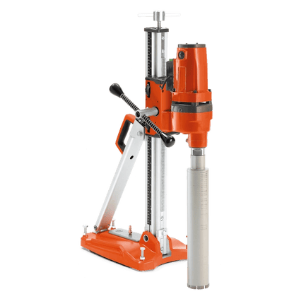 Husqvarna DMS 180 core drill with stand by Husqvarna