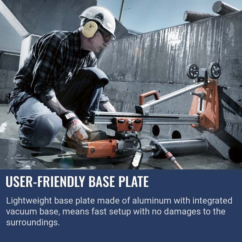 Husqvarna DMS 240 User-friendly base plate