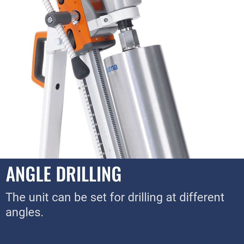Husqvarna DS 150, Angle drilling