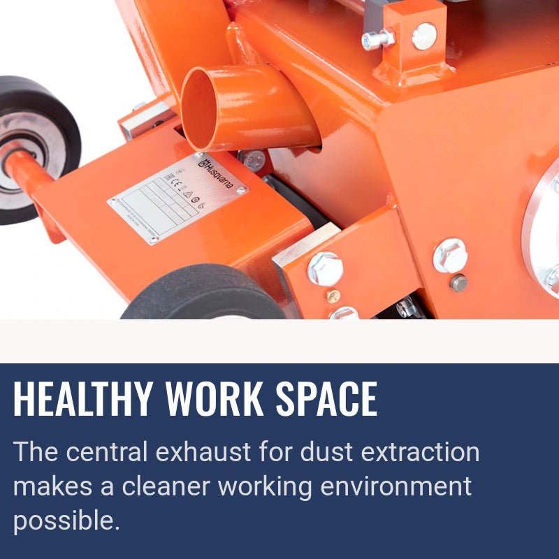Husqvarna CG 200, Healthy work space