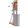 Husqvarna DMS 430 core drill with stand for drilling concrete and masonry materials