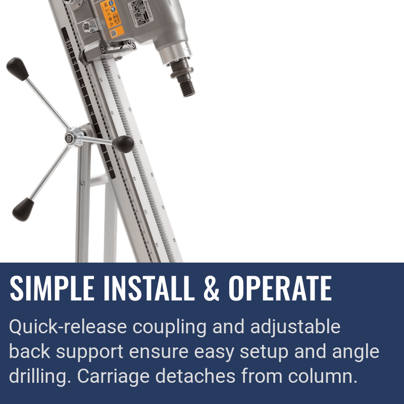 Husqvarna DMS 400, Simple install & operate