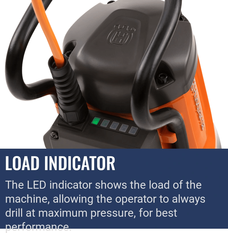 Husqvarna DMS 400, Load indicator